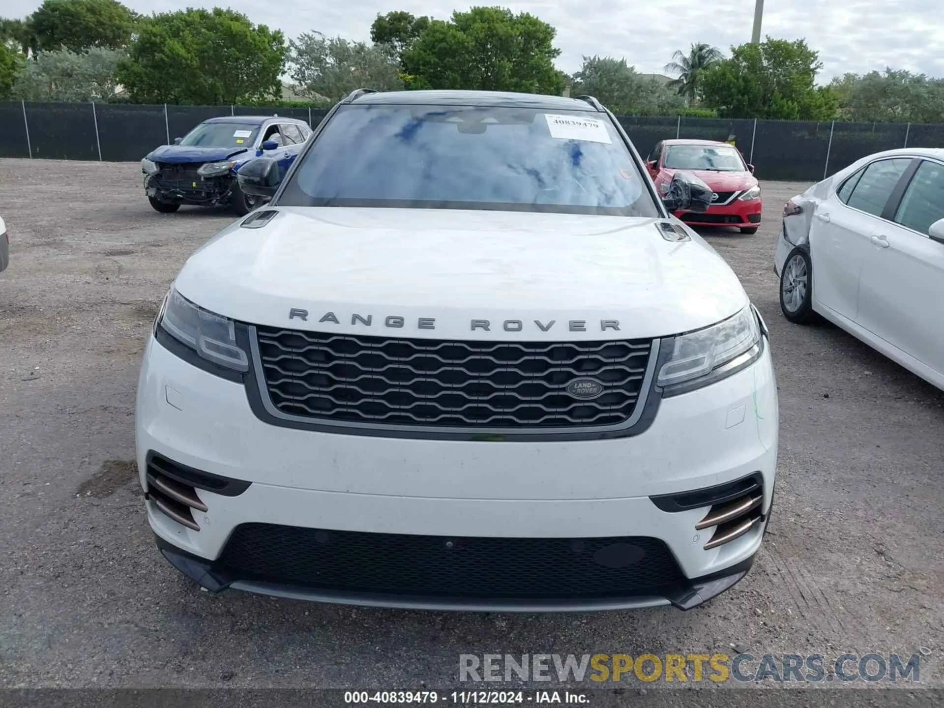 12 Photograph of a damaged car SALYT2EXXMA308295 LAND ROVER RANGE ROVER VELAR 2021