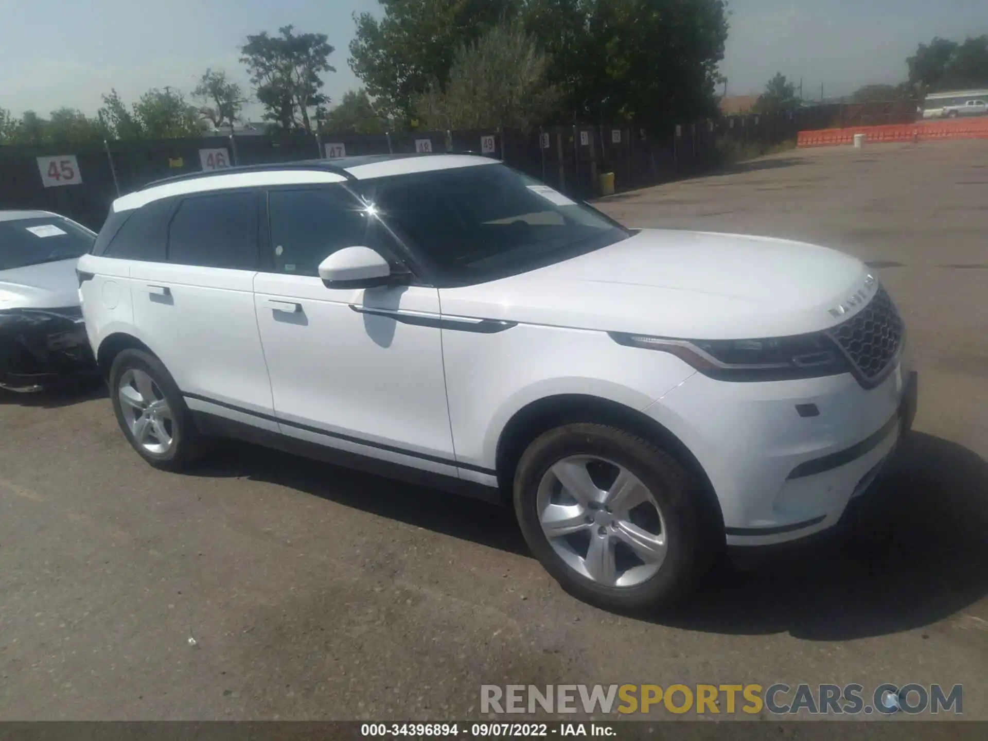 1 Photograph of a damaged car SALYJ2EX6NA331032 LAND ROVER RANGE ROVER VELAR 2022