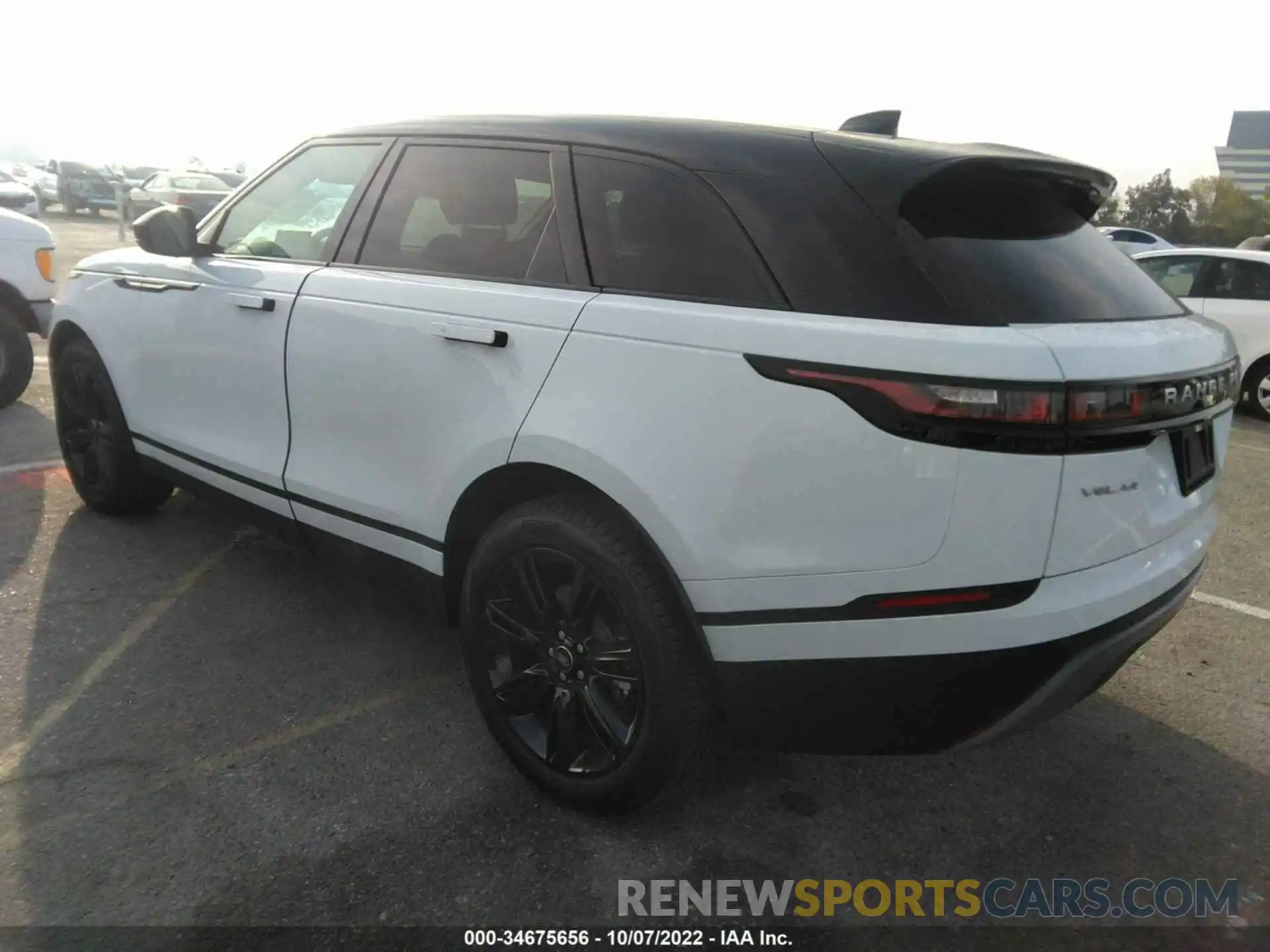 3 Photograph of a damaged car SALYJ2EX7NA336983 LAND ROVER RANGE ROVER VELAR 2022