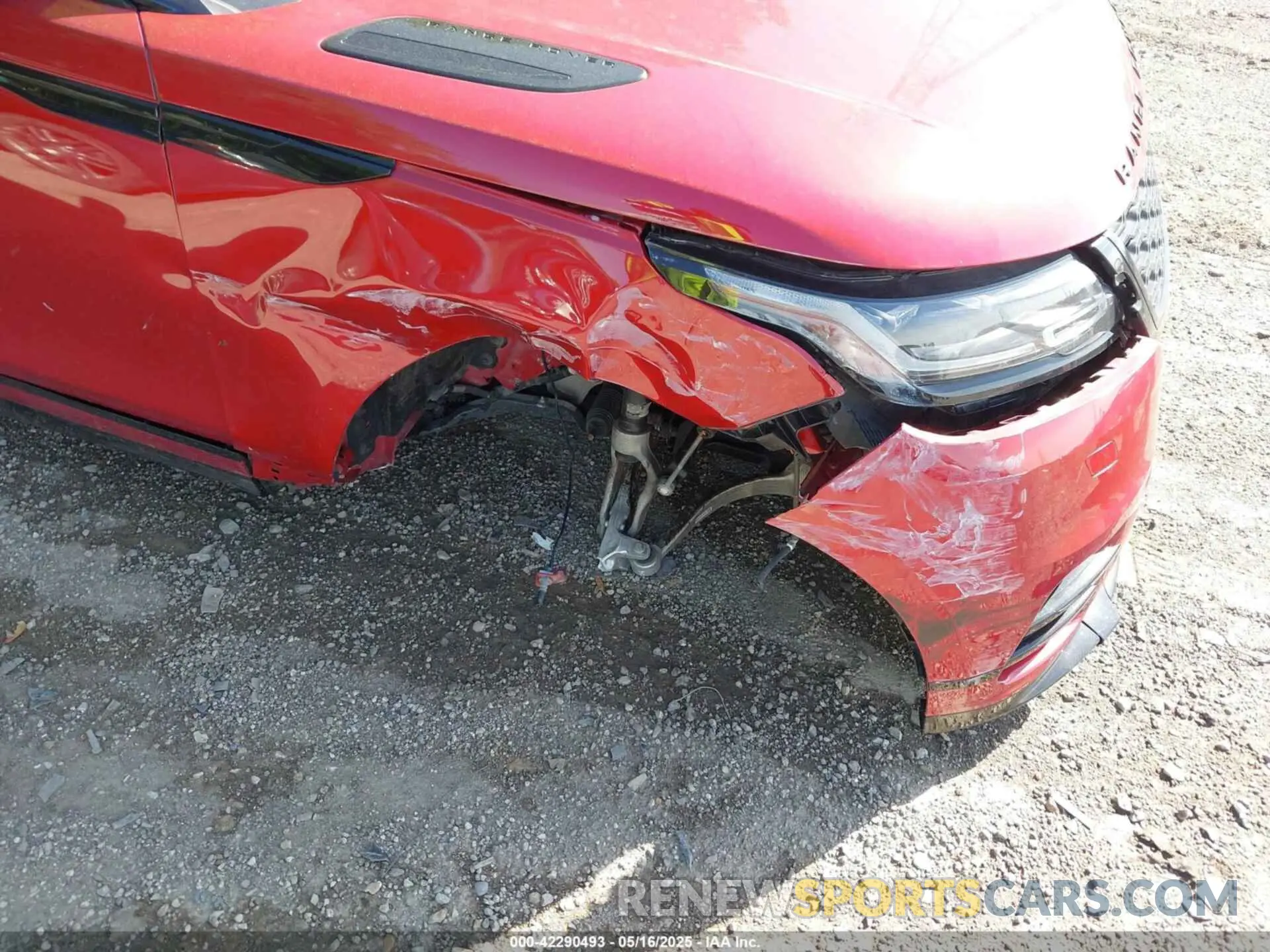 6 Photograph of a damaged car SALYT2EX1NA330073 LAND ROVER RANGE ROVER VELAR 2022