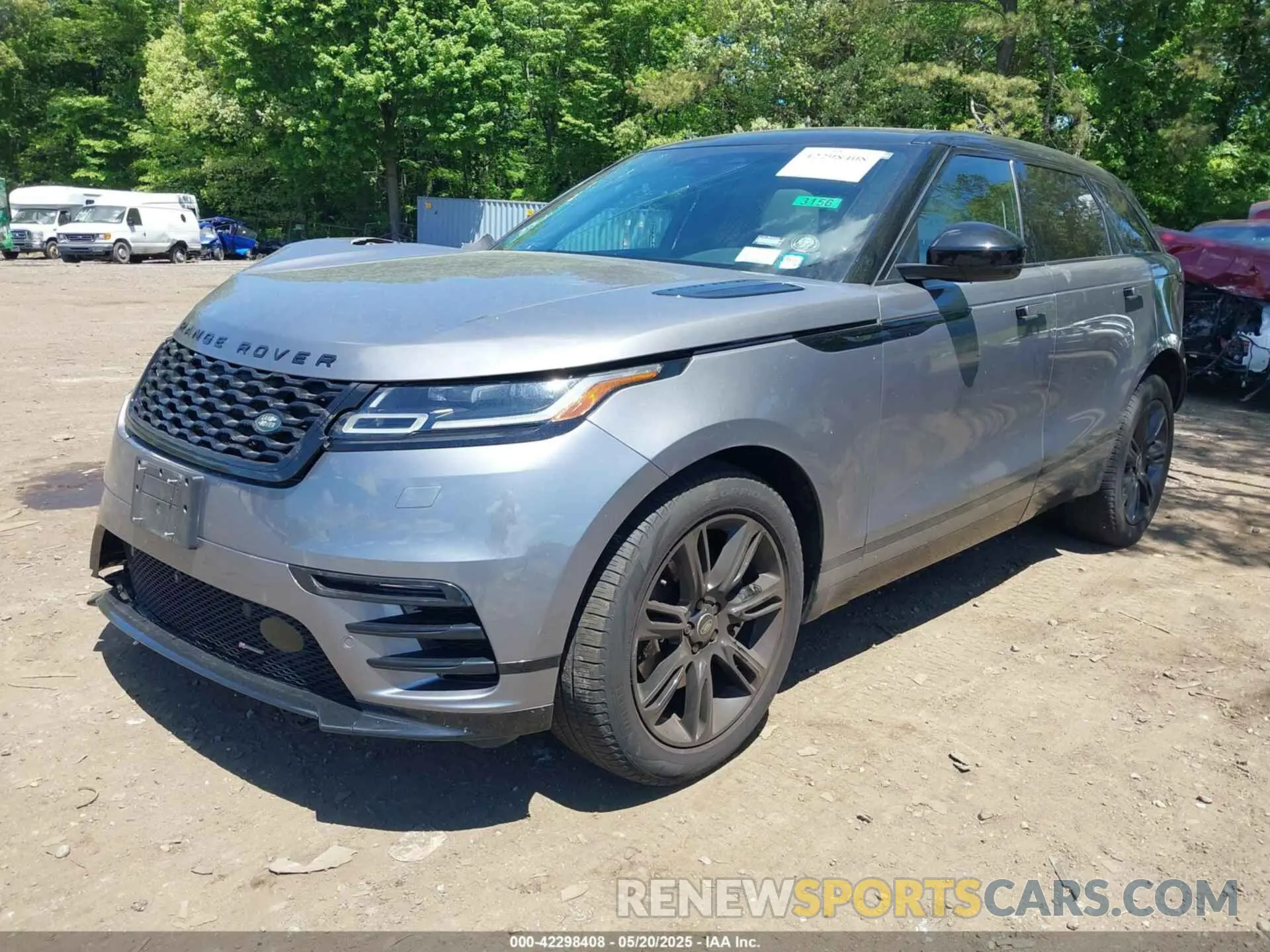 2 Photograph of a damaged car SALYT2EX1NA346676 LAND ROVER RANGE ROVER VELAR 2022