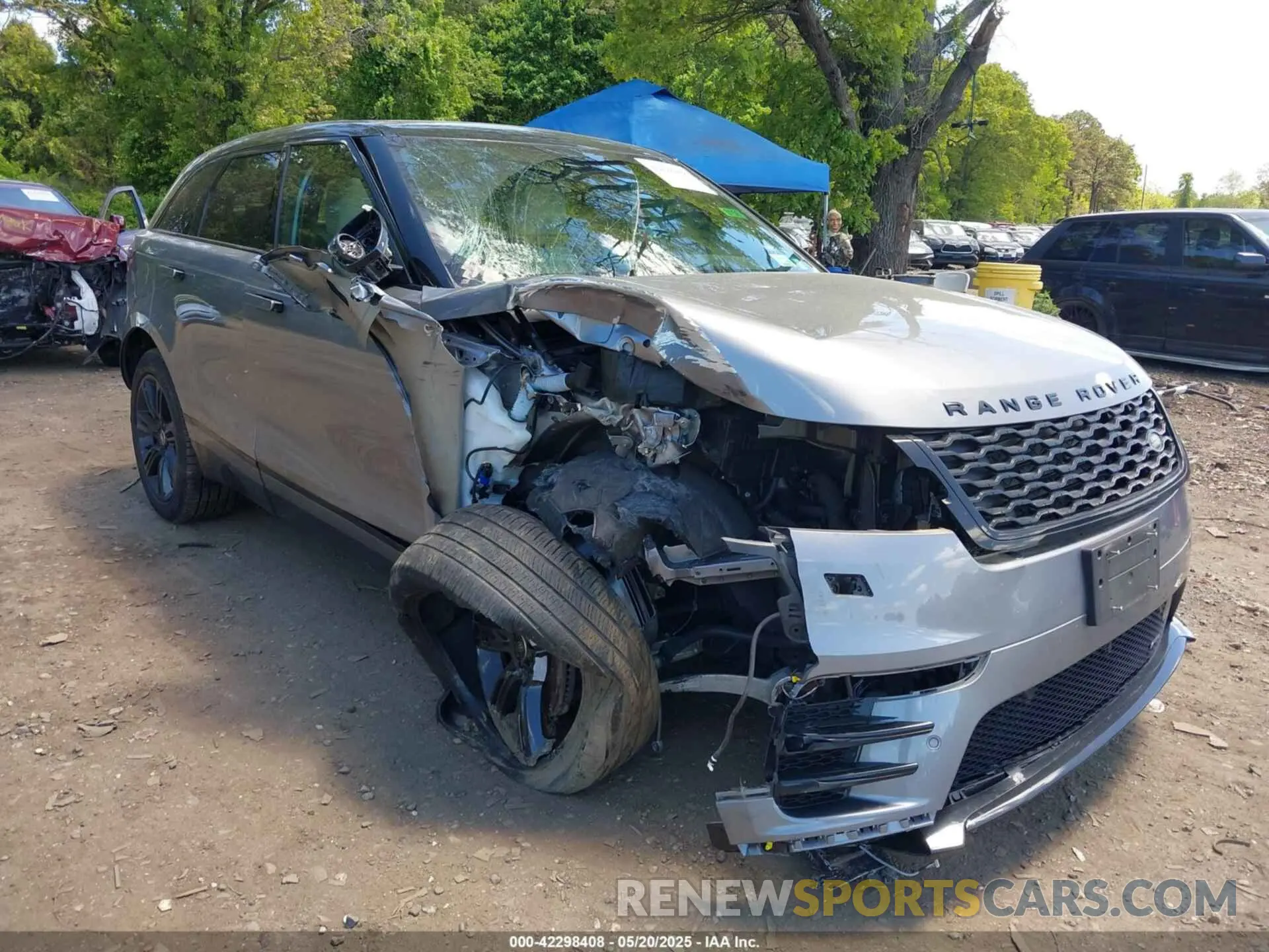 6 Photograph of a damaged car SALYT2EX1NA346676 LAND ROVER RANGE ROVER VELAR 2022