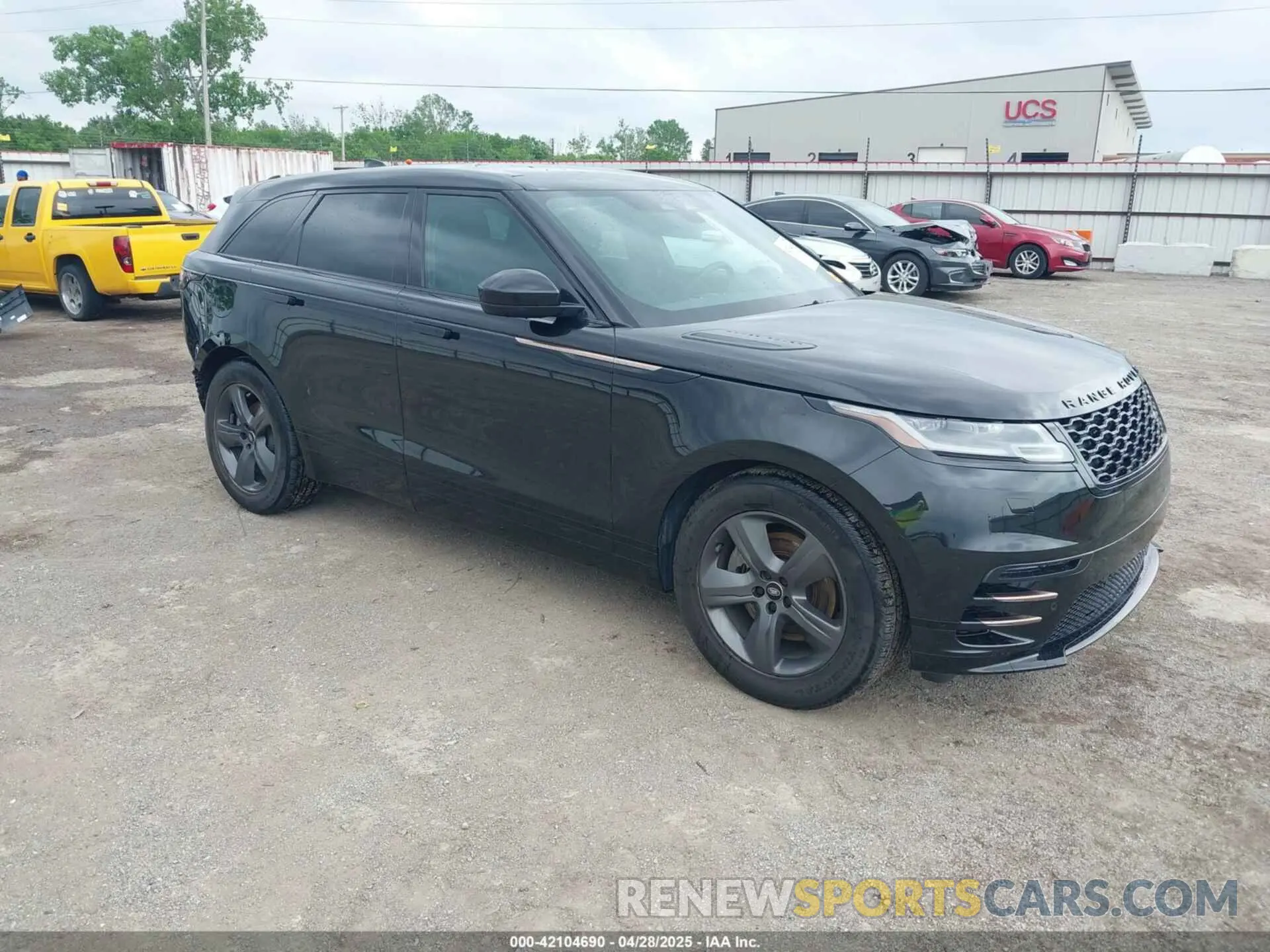 1 Photograph of a damaged car SALYT2EX3NA346288 LAND ROVER RANGE ROVER VELAR 2022