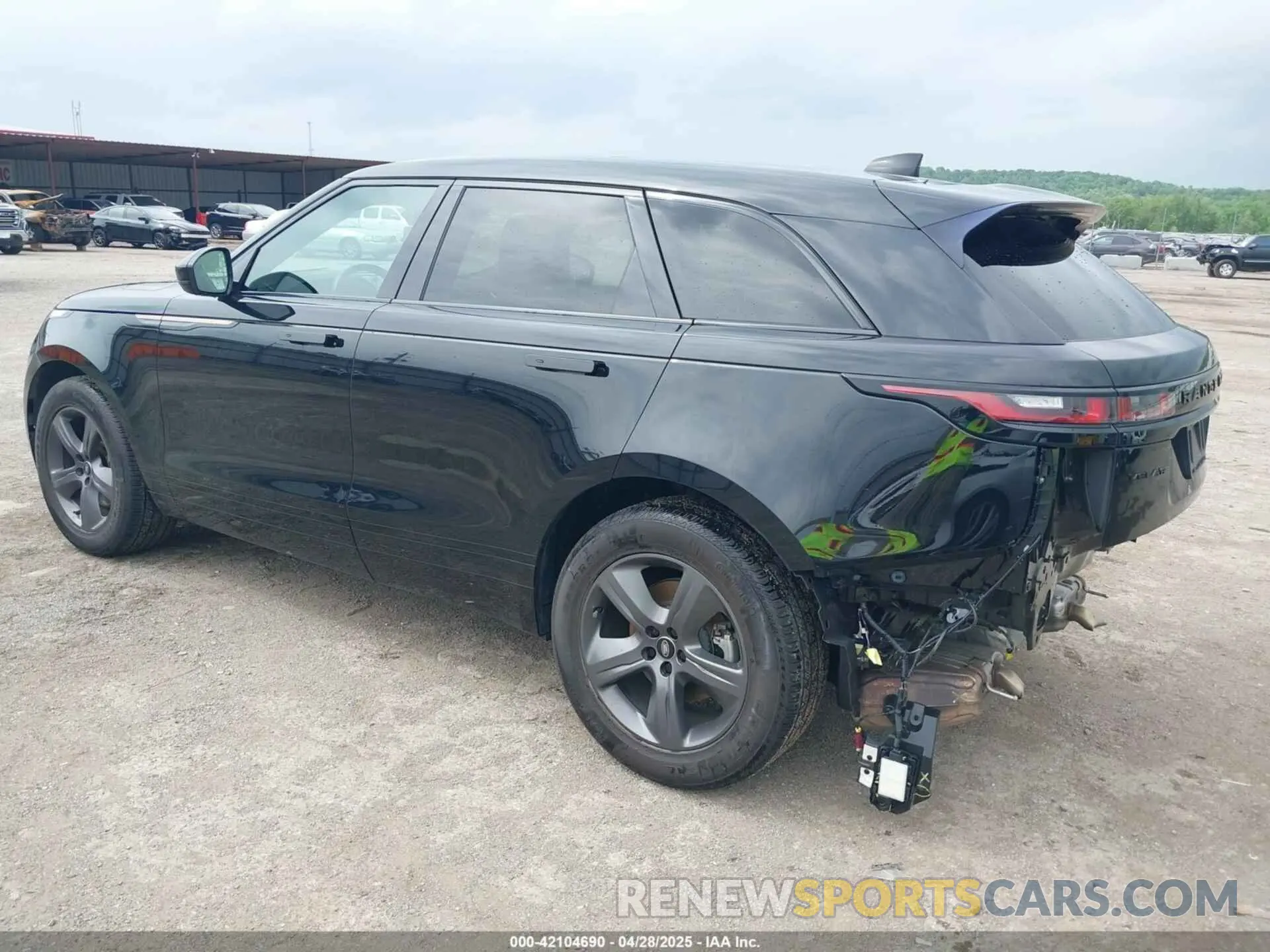3 Photograph of a damaged car SALYT2EX3NA346288 LAND ROVER RANGE ROVER VELAR 2022
