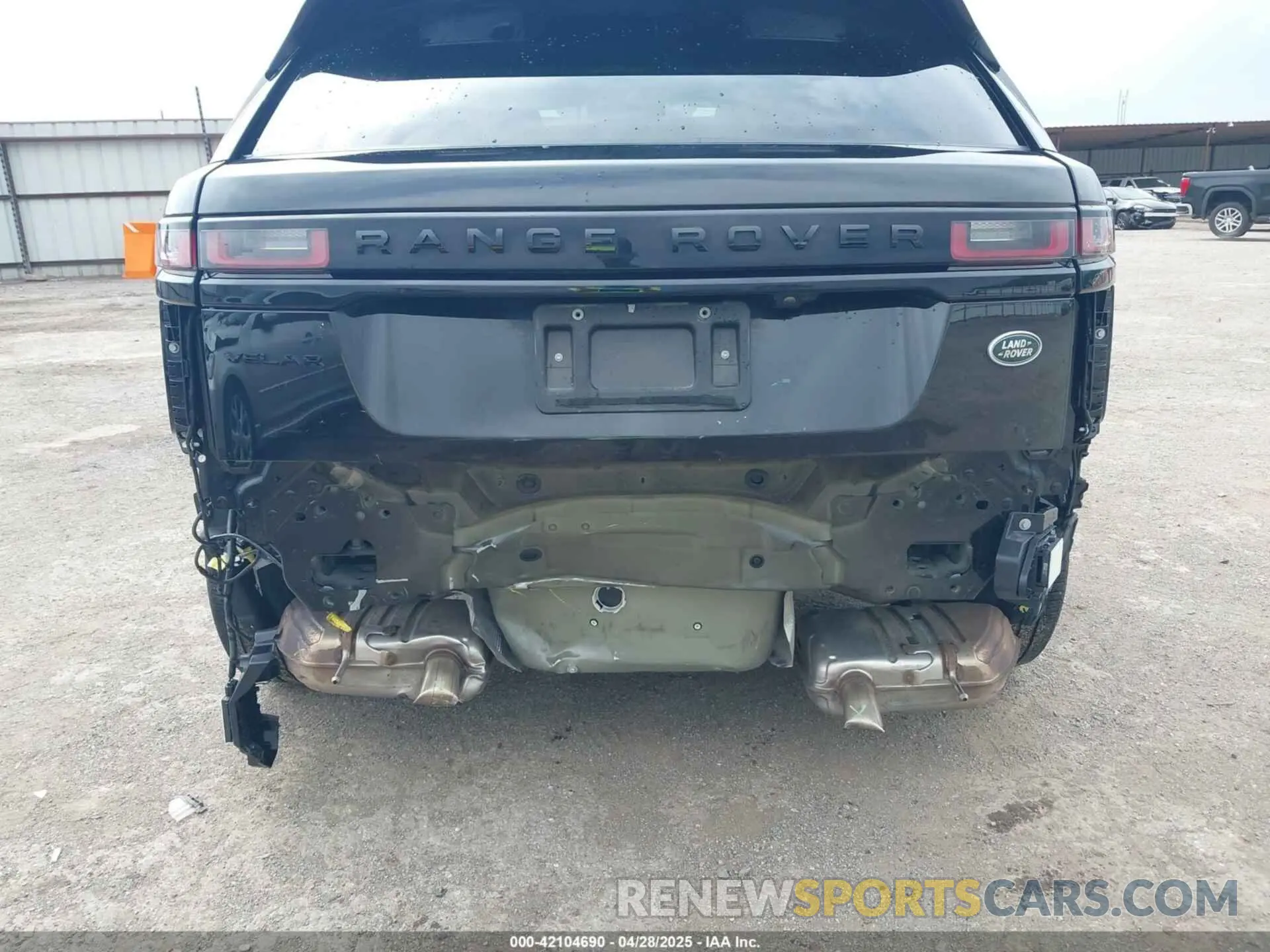 6 Photograph of a damaged car SALYT2EX3NA346288 LAND ROVER RANGE ROVER VELAR 2022