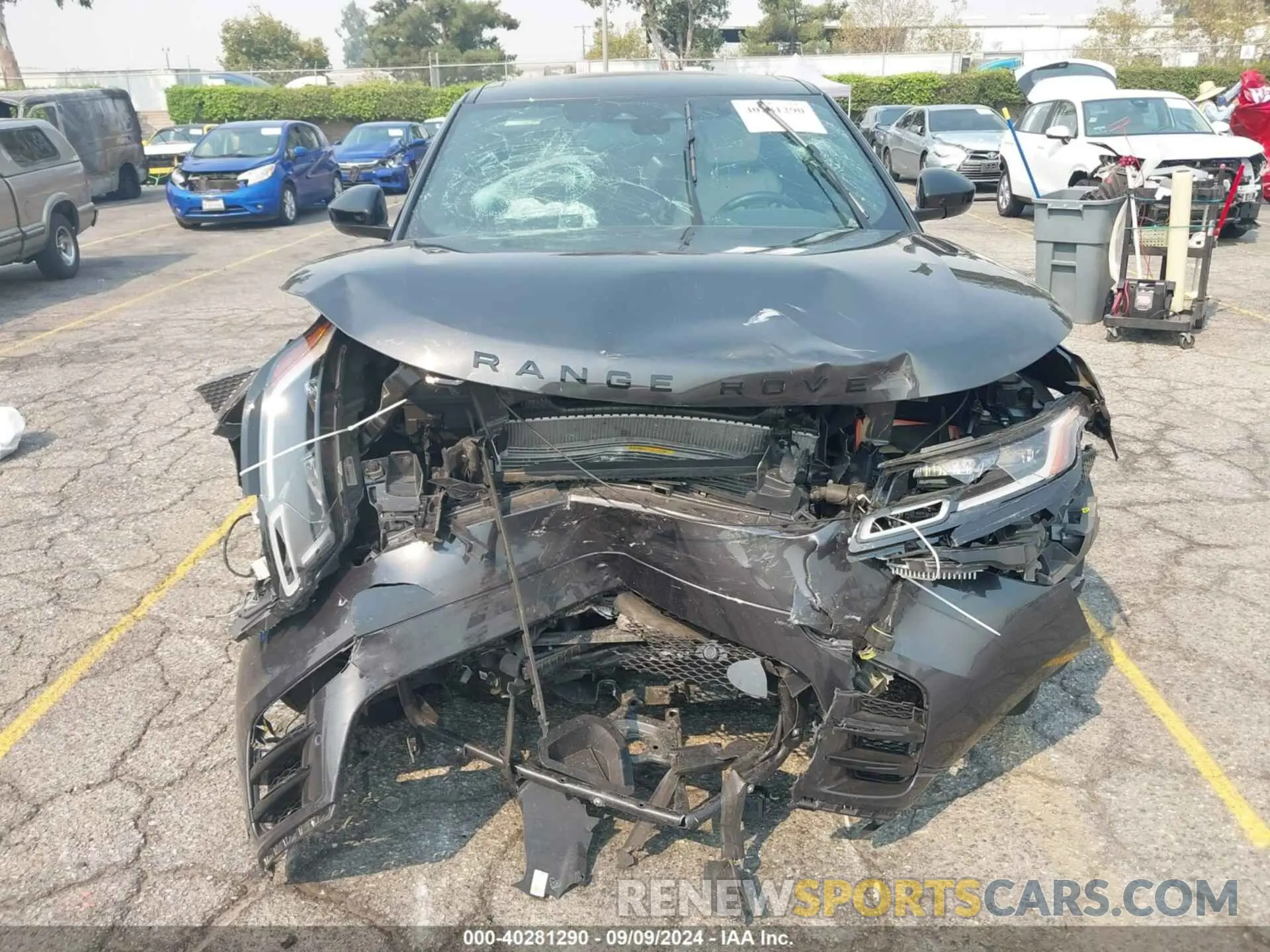 11 Photograph of a damaged car SALYT2EX0PA348650 LAND ROVER RANGE ROVER VELAR 2023