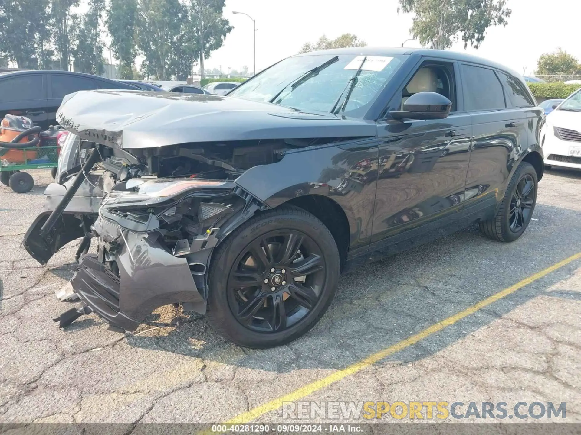 2 Photograph of a damaged car SALYT2EX0PA348650 LAND ROVER RANGE ROVER VELAR 2023