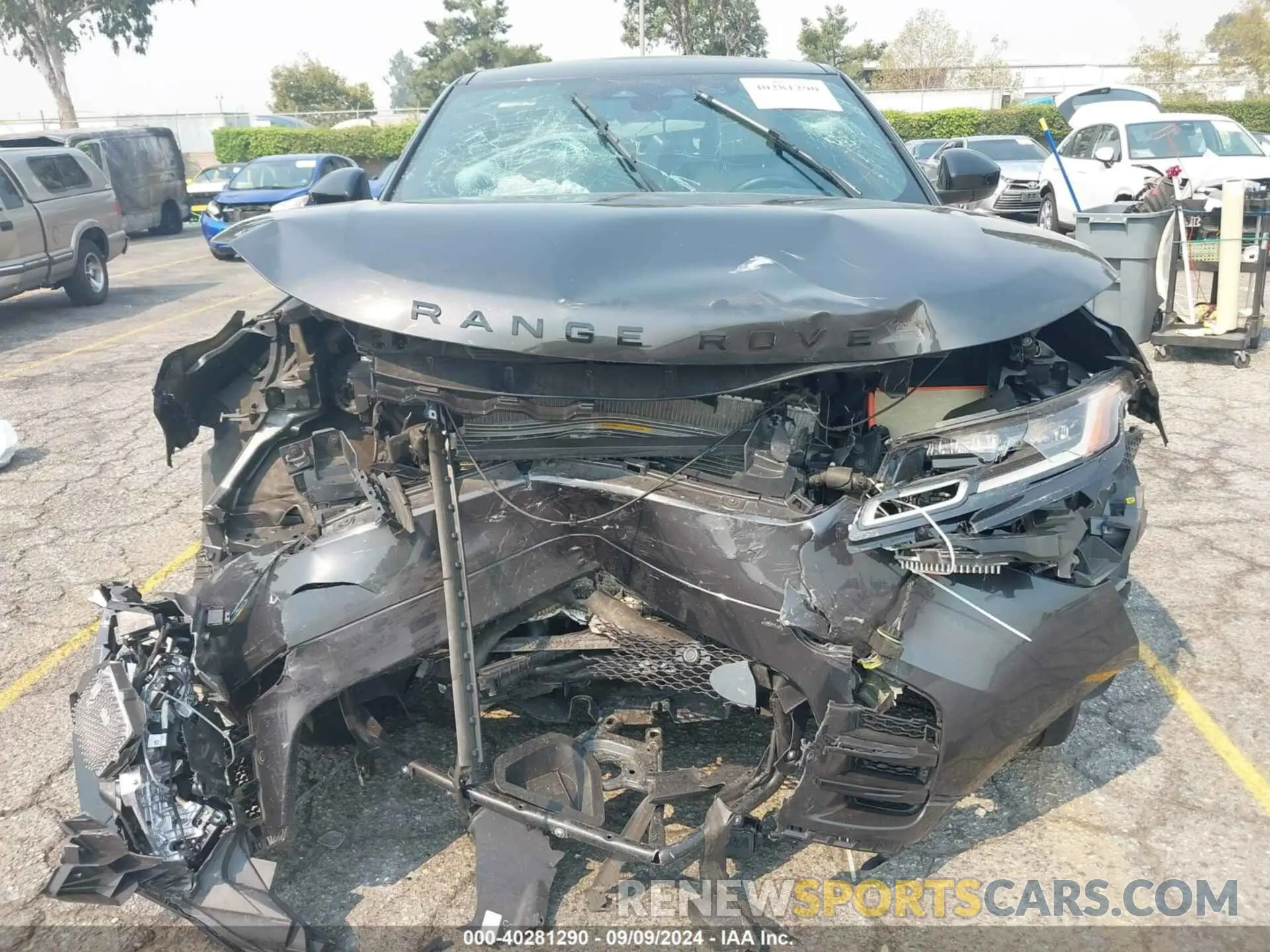 6 Photograph of a damaged car SALYT2EX0PA348650 LAND ROVER RANGE ROVER VELAR 2023
