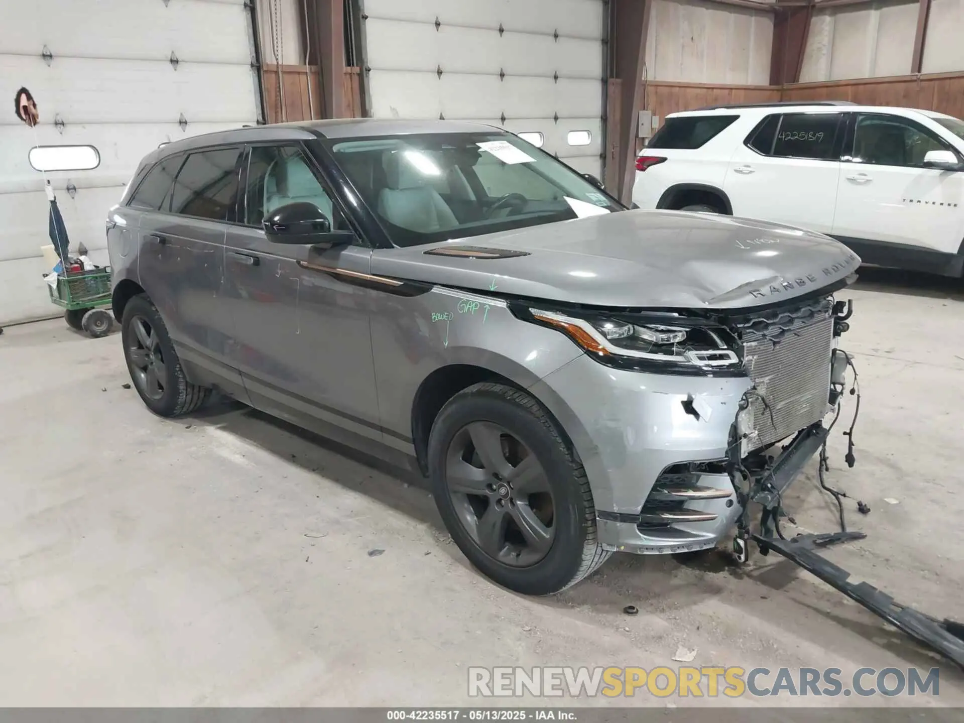 1 Photograph of a damaged car SALYT2EX1PA350889 LAND ROVER RANGE ROVER VELAR 2023