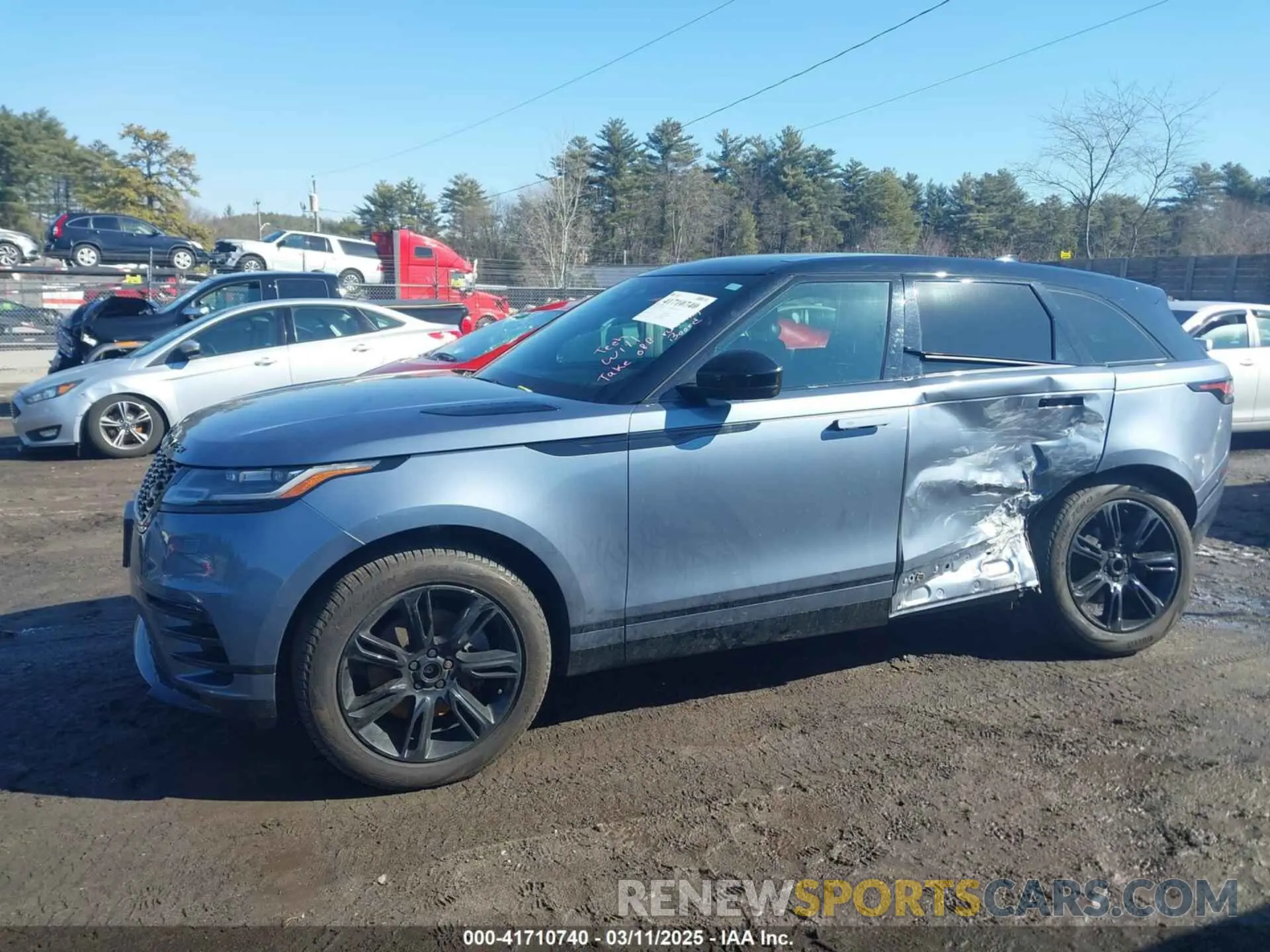 14 Photograph of a damaged car SALYT2EX2PA356975 LAND ROVER RANGE ROVER VELAR 2023