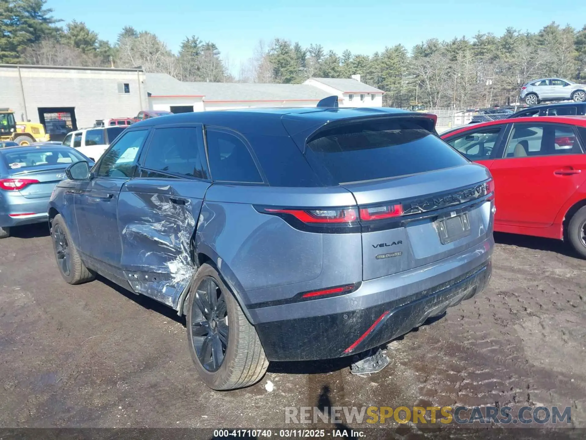 3 Photograph of a damaged car SALYT2EX2PA356975 LAND ROVER RANGE ROVER VELAR 2023