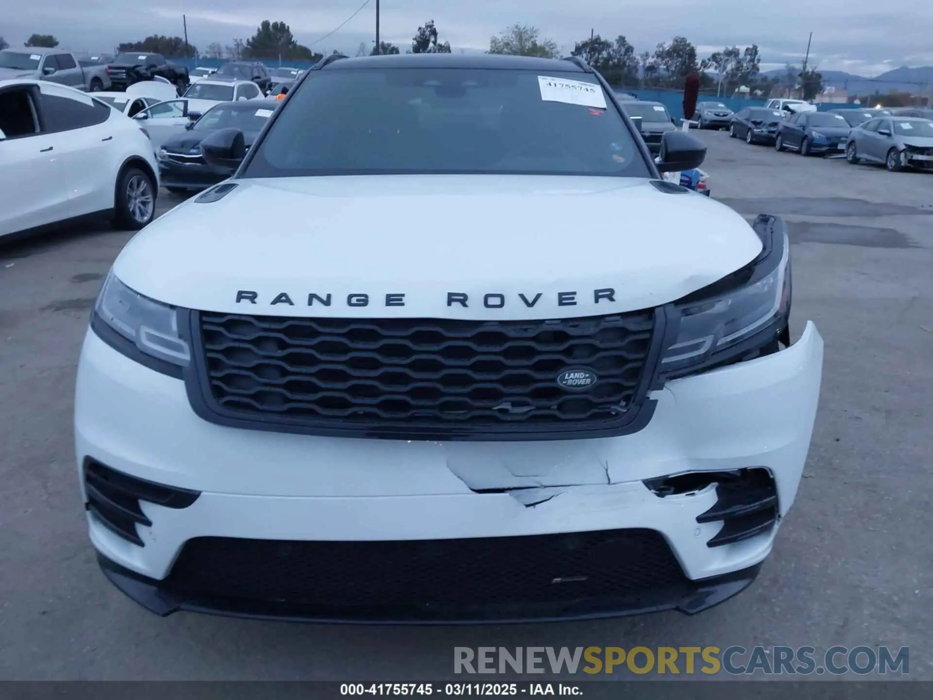 12 Photograph of a damaged car SALYT2EX5PA357585 LAND ROVER RANGE ROVER VELAR 2023