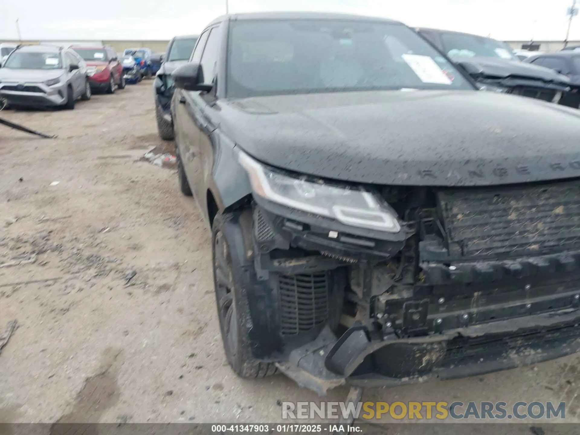 1 Photograph of a damaged car SALYT2EX7PA348791 LAND ROVER RANGE ROVER VELAR 2023