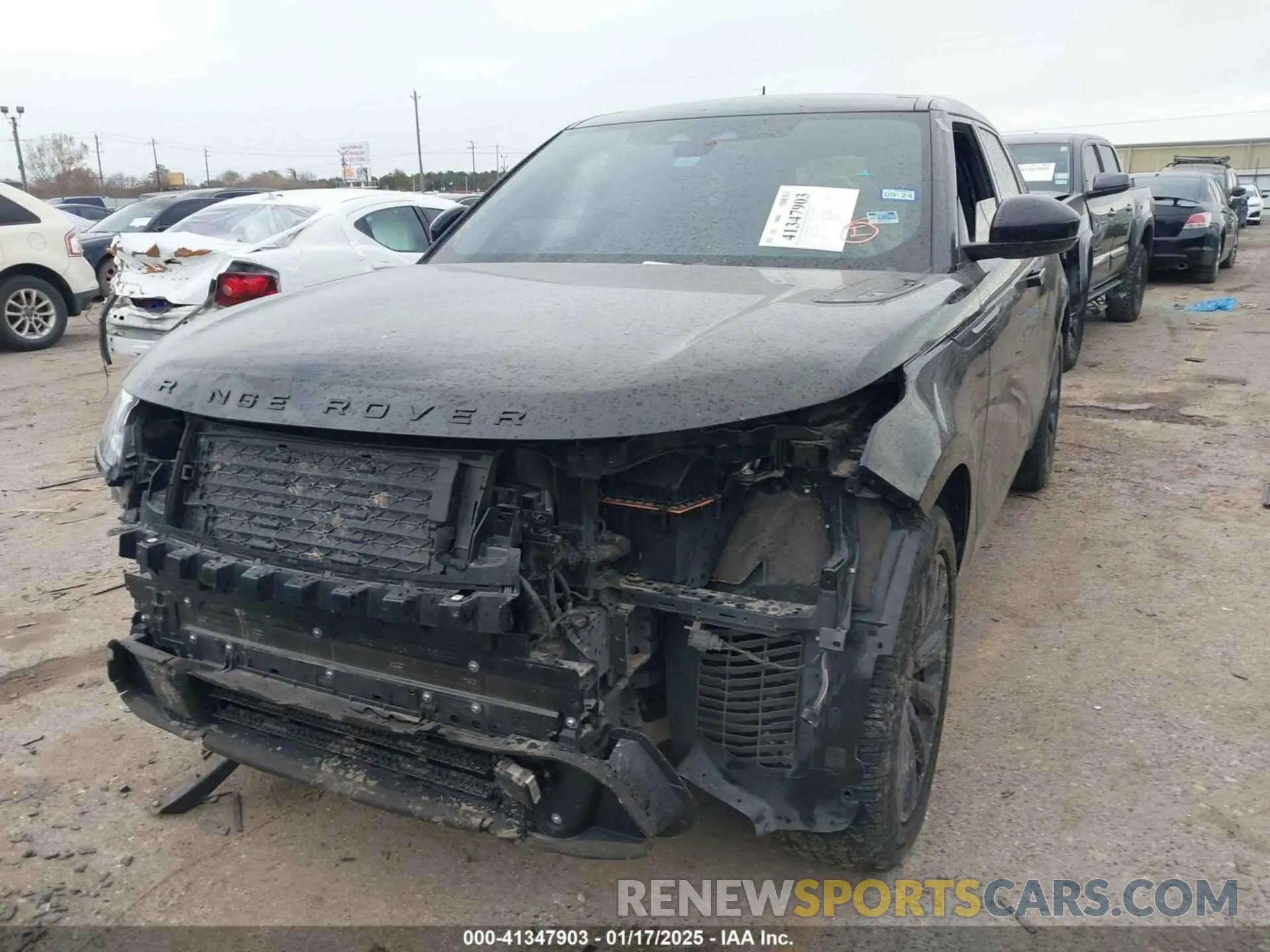 2 Photograph of a damaged car SALYT2EX7PA348791 LAND ROVER RANGE ROVER VELAR 2023