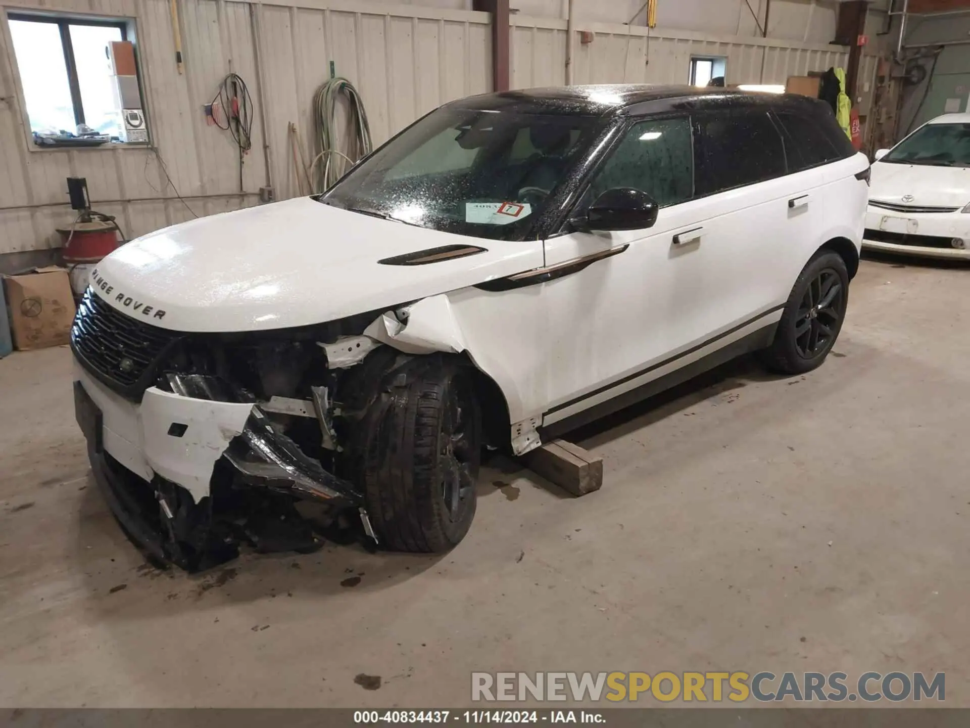 2 Photograph of a damaged car SALYL2EX9RA370374 LAND ROVER RANGE ROVER VELAR 2024
