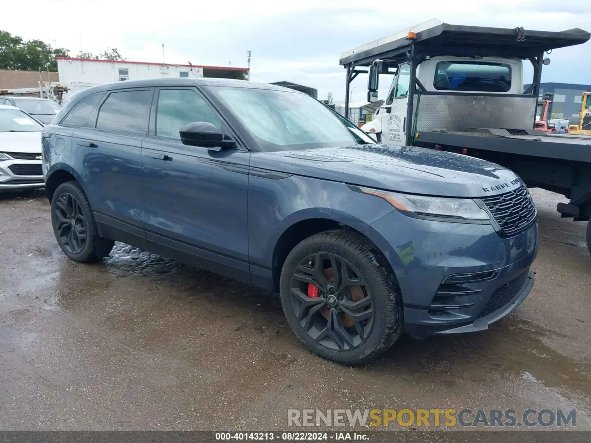 1 Photograph of a damaged car SALYL2EX9RA373596 LAND ROVER RANGE ROVER VELAR 2024