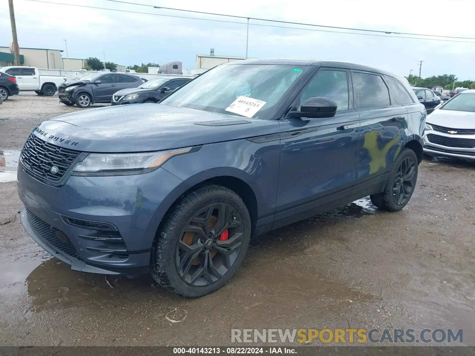 2 Photograph of a damaged car SALYL2EX9RA373596 LAND ROVER RANGE ROVER VELAR 2024