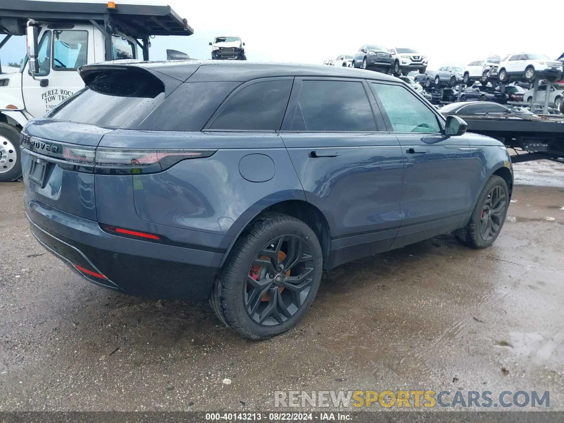 4 Photograph of a damaged car SALYL2EX9RA373596 LAND ROVER RANGE ROVER VELAR 2024
