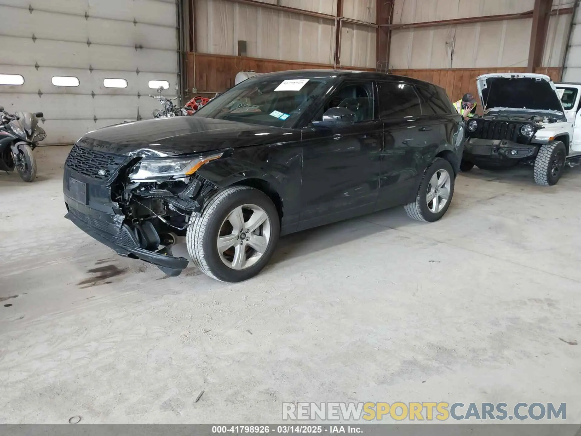 2 Photograph of a damaged car SALYJ2EX0SA399919 LAND ROVER RANGE ROVER VELAR 2025