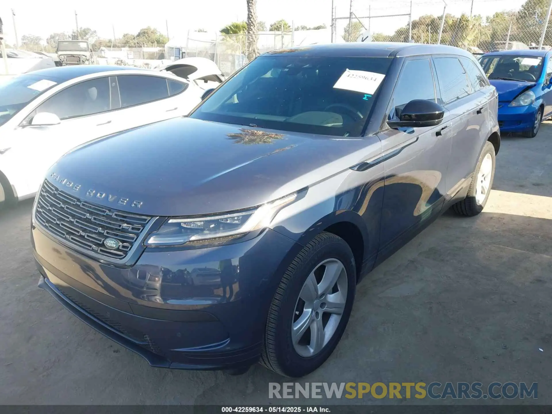 2 Photograph of a damaged car SALYJ2EX5SA392822 LAND ROVER RANGE ROVER VELAR 2025