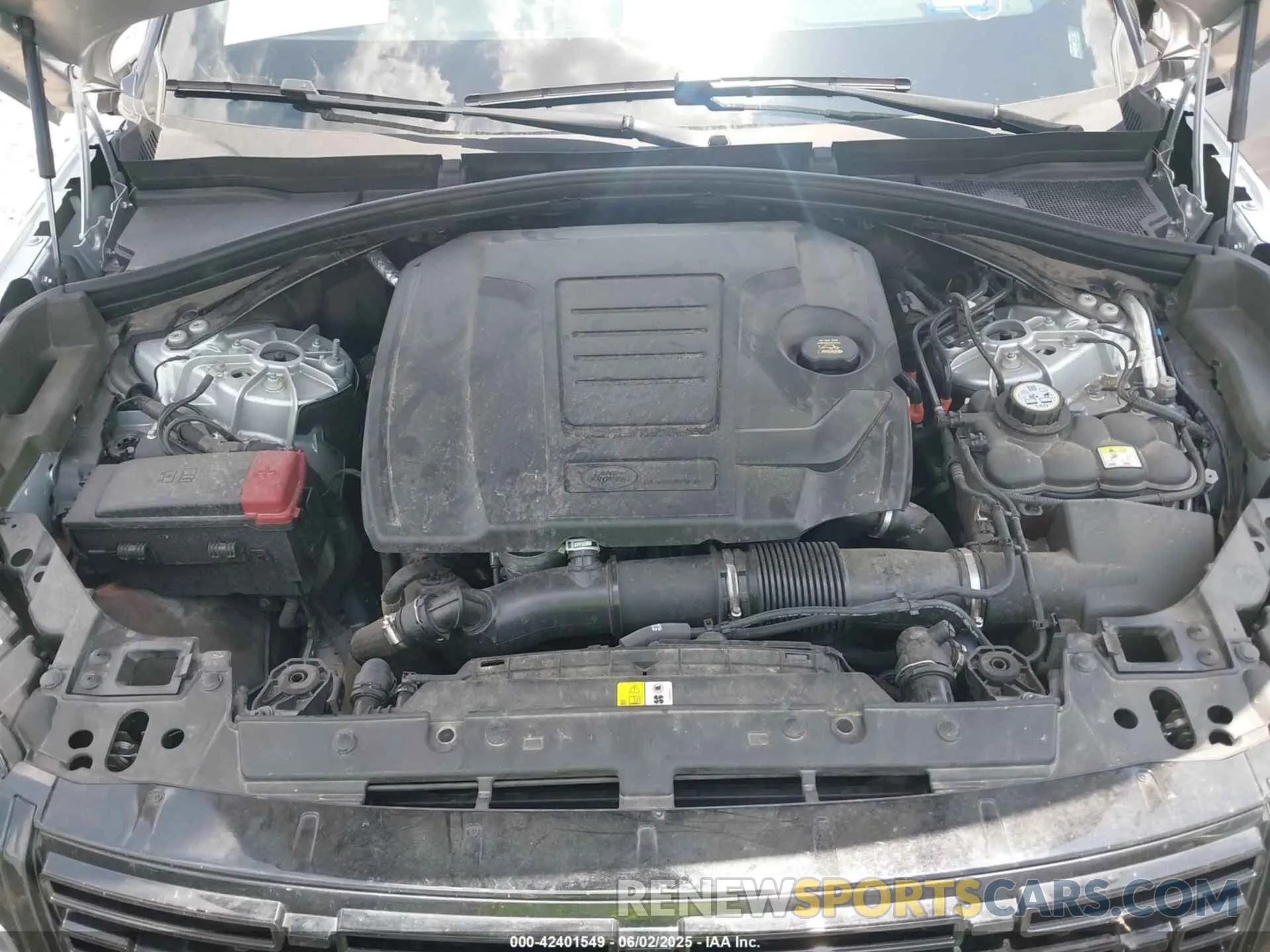 10 Photograph of a damaged car SALYL2EX2SA396840 LAND ROVER RANGE ROVER VELAR 2025