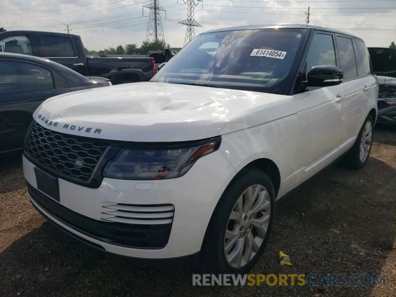 1 Photograph of a damaged car SALGR2RV0KA539237 LAND ROVER RANGEROVER 2019