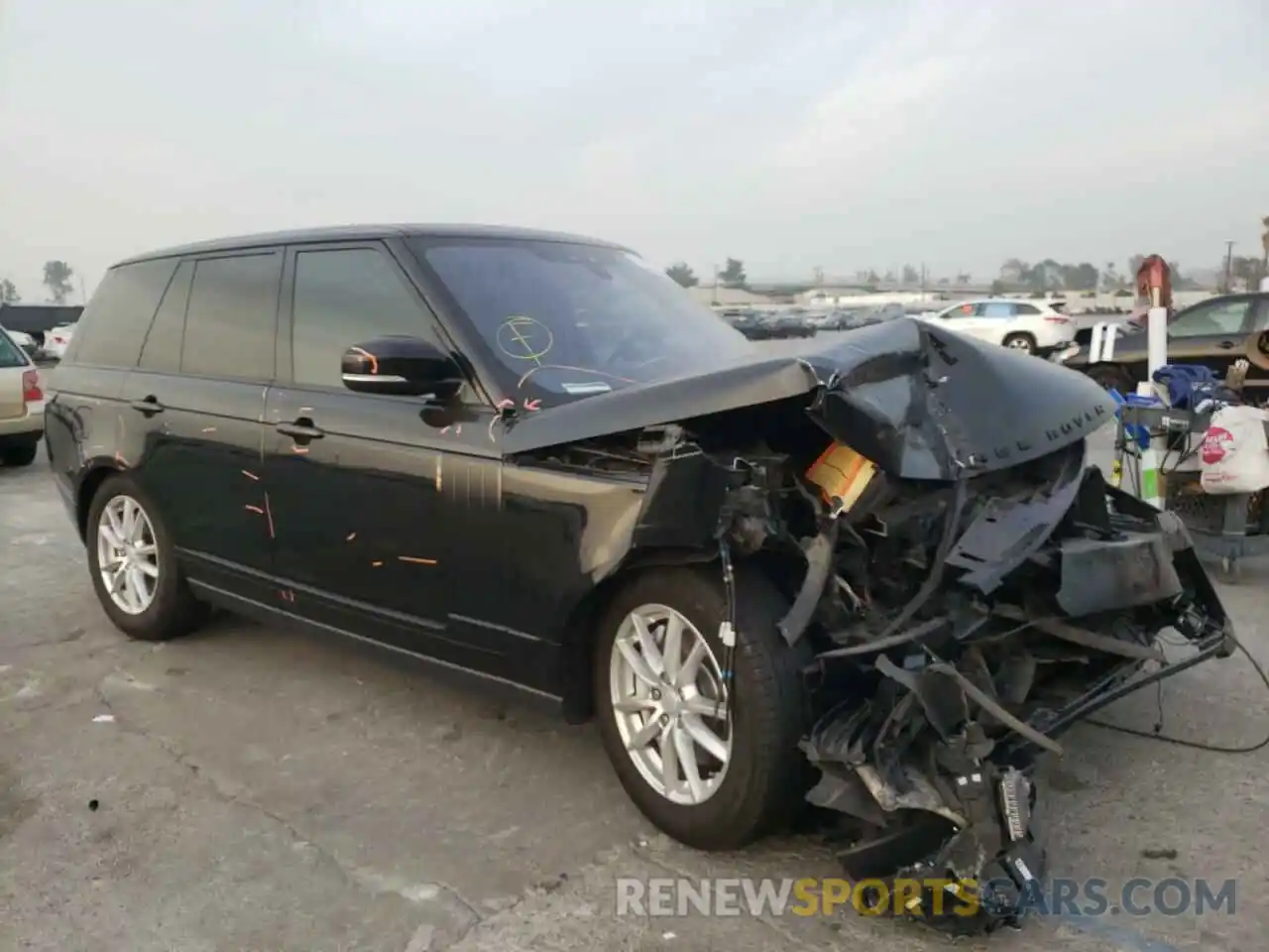 1 Photograph of a damaged car SALGR2RV4KA523333 LAND ROVER RANGEROVER 2019