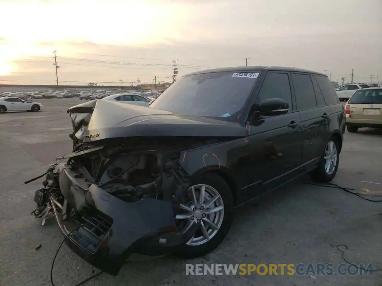 2 Photograph of a damaged car SALGR2RV4KA523333 LAND ROVER RANGEROVER 2019