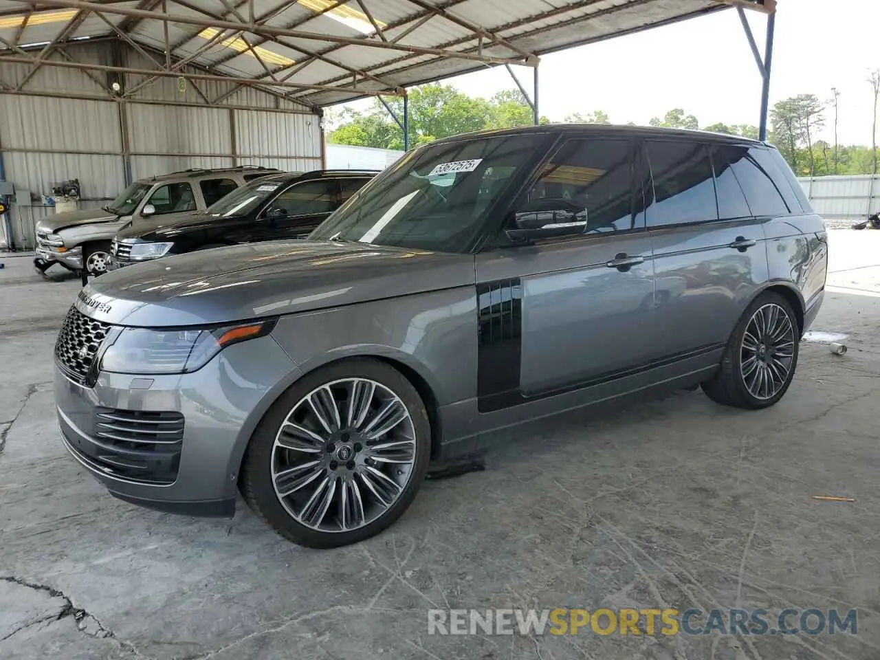 1 Photograph of a damaged car SALGS2RE0KA542076 LAND ROVER RANGEROVER 2019