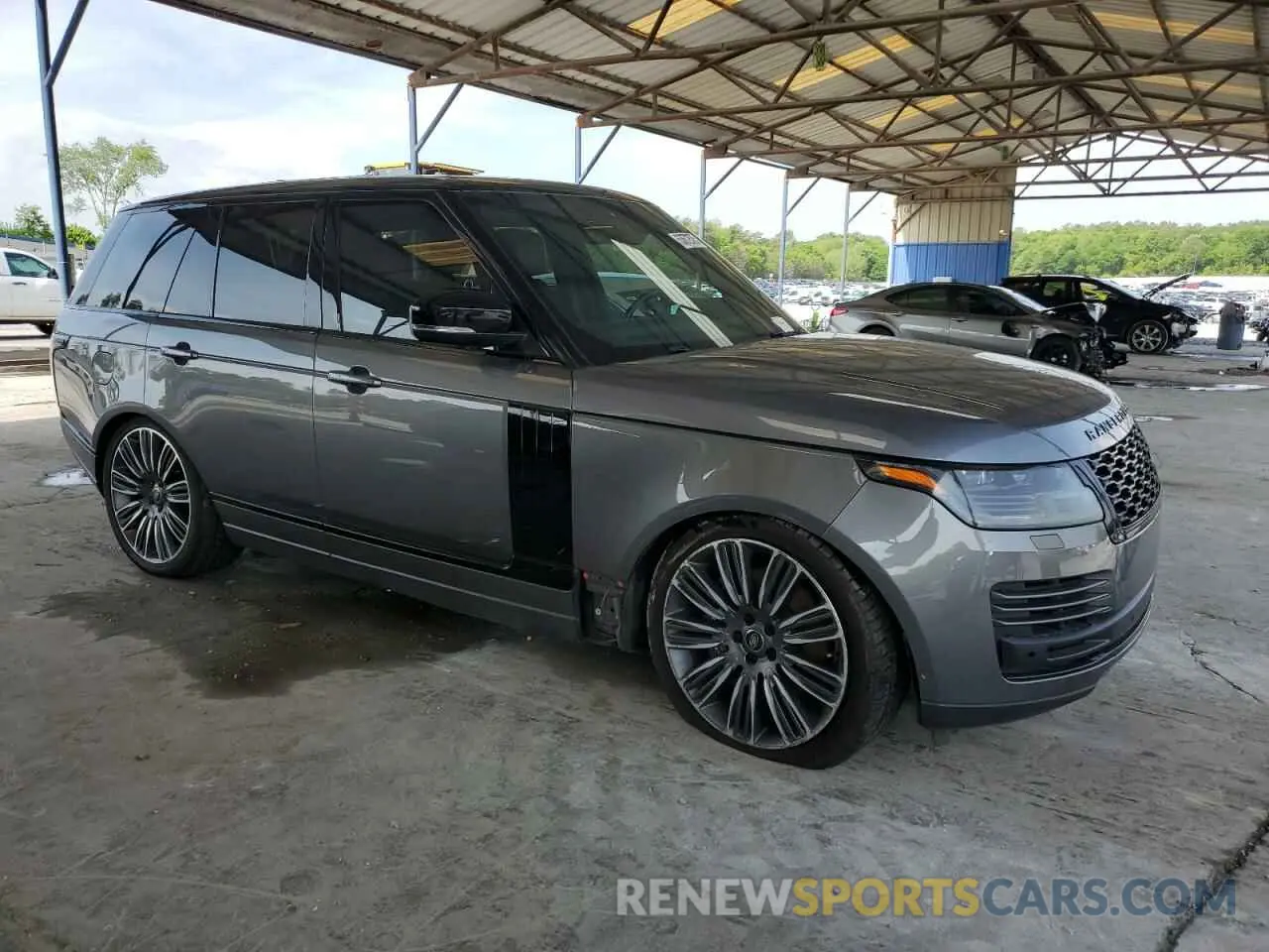 4 Photograph of a damaged car SALGS2RE0KA542076 LAND ROVER RANGEROVER 2019