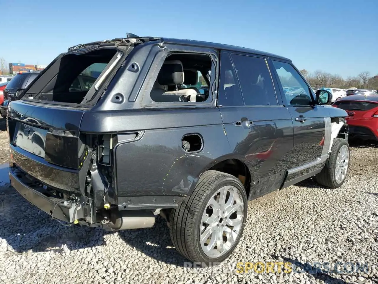 3 Photograph of a damaged car SALGS2RE2KA531175 LAND ROVER RANGEROVER 2019