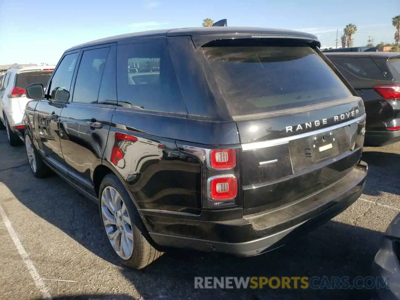 3 Photograph of a damaged car SALGS2RE2KA550695 LAND ROVER RANGEROVER 2019