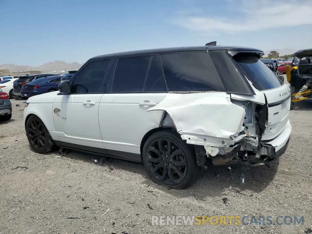 2 Photograph of a damaged car SALGS2RE3KA547742 LAND ROVER RANGEROVER 2019