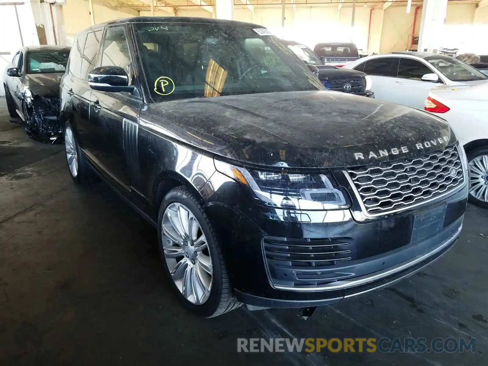 1 Photograph of a damaged car SALGS2RE3KA554271 LAND ROVER RANGEROVER 2019