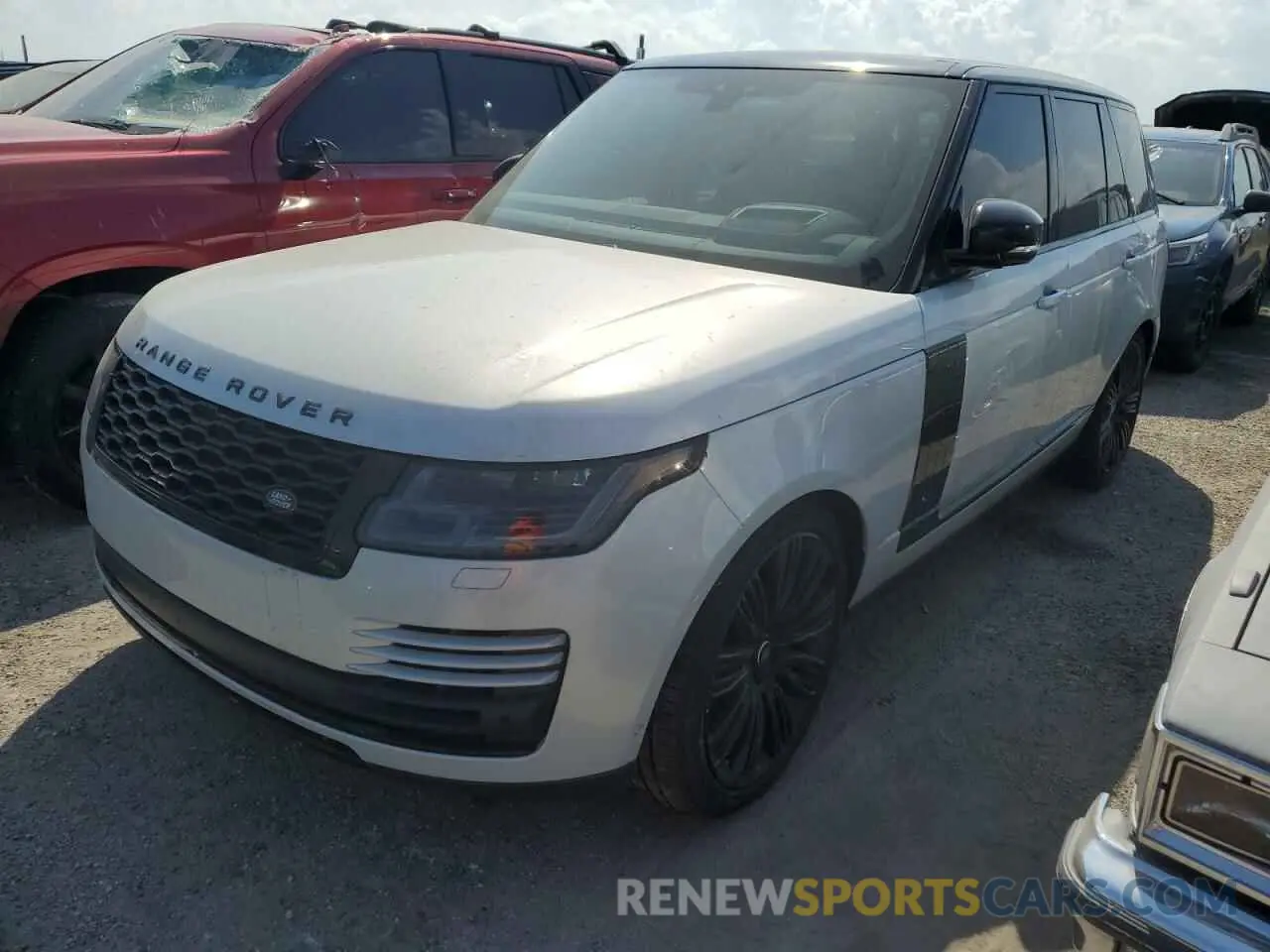 1 Photograph of a damaged car SALGS2RE3KA564816 LAND ROVER RANGEROVER 2019