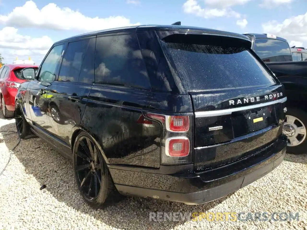 3 Photograph of a damaged car SALGS2RE4KA542968 LAND ROVER RANGEROVER 2019