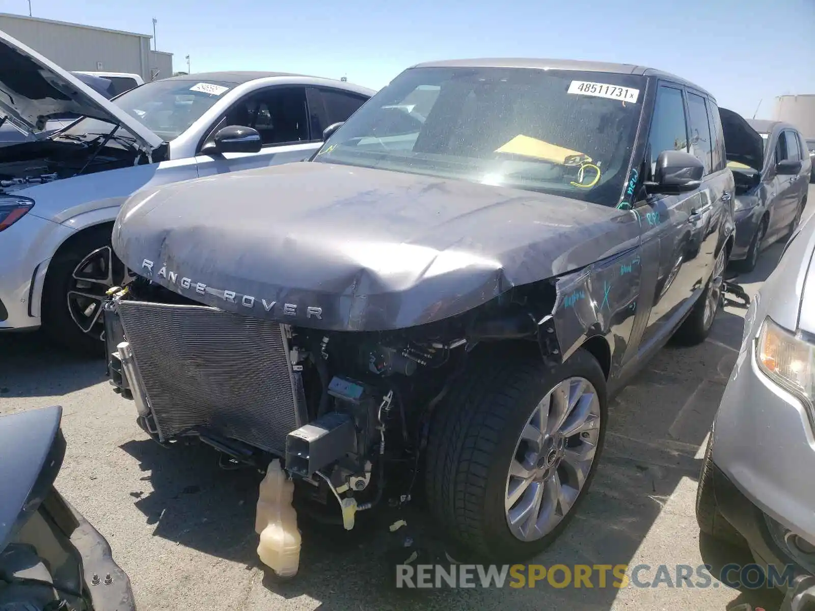 2 Photograph of a damaged car SALGS2RE4KA550357 LAND ROVER RANGEROVER 2019