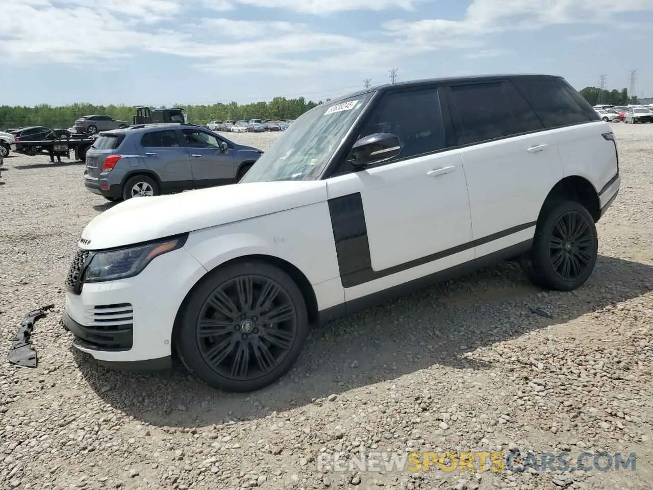 1 Photograph of a damaged car SALGS2RE5KA561013 LAND ROVER RANGEROVER 2019