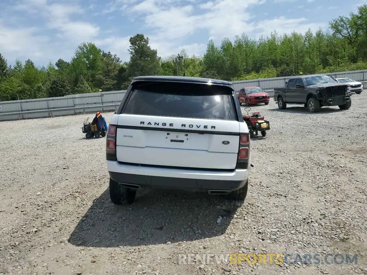 6 Photograph of a damaged car SALGS2RE5KA561013 LAND ROVER RANGEROVER 2019