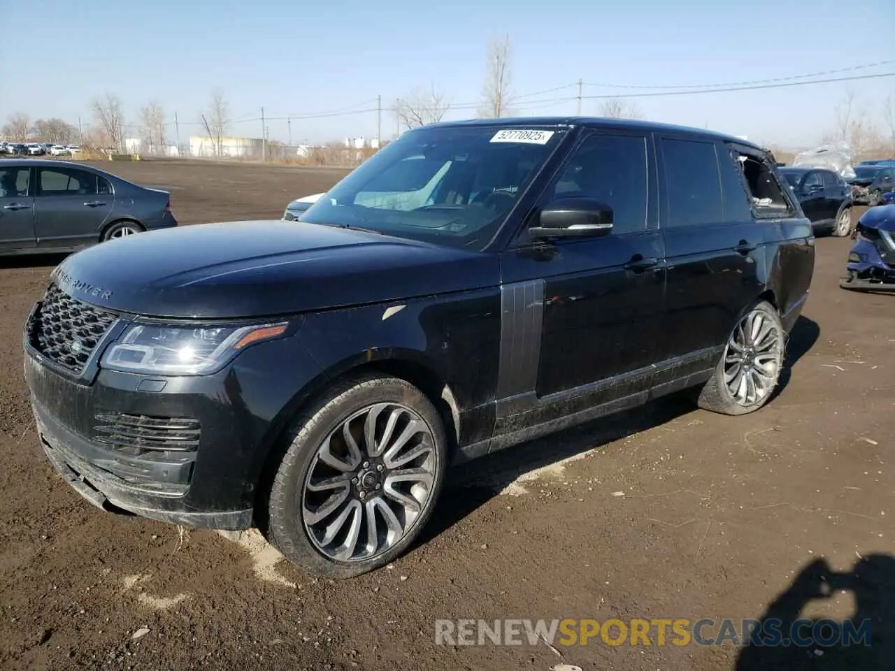 1 Photograph of a damaged car SALGS2RE6KA520485 LAND ROVER RANGEROVER 2019
