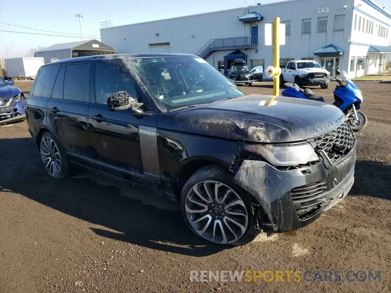 4 Photograph of a damaged car SALGS2RE6KA520485 LAND ROVER RANGEROVER 2019