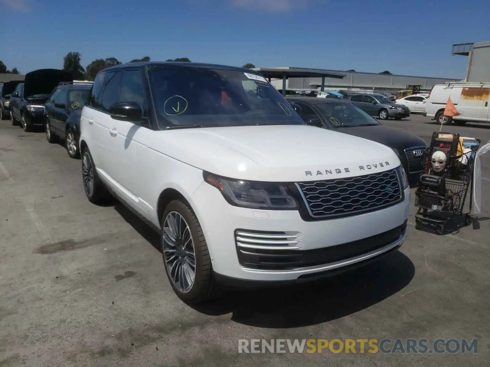 1 Photograph of a damaged car SALGS2RE6KA521006 LAND ROVER RANGEROVER 2019