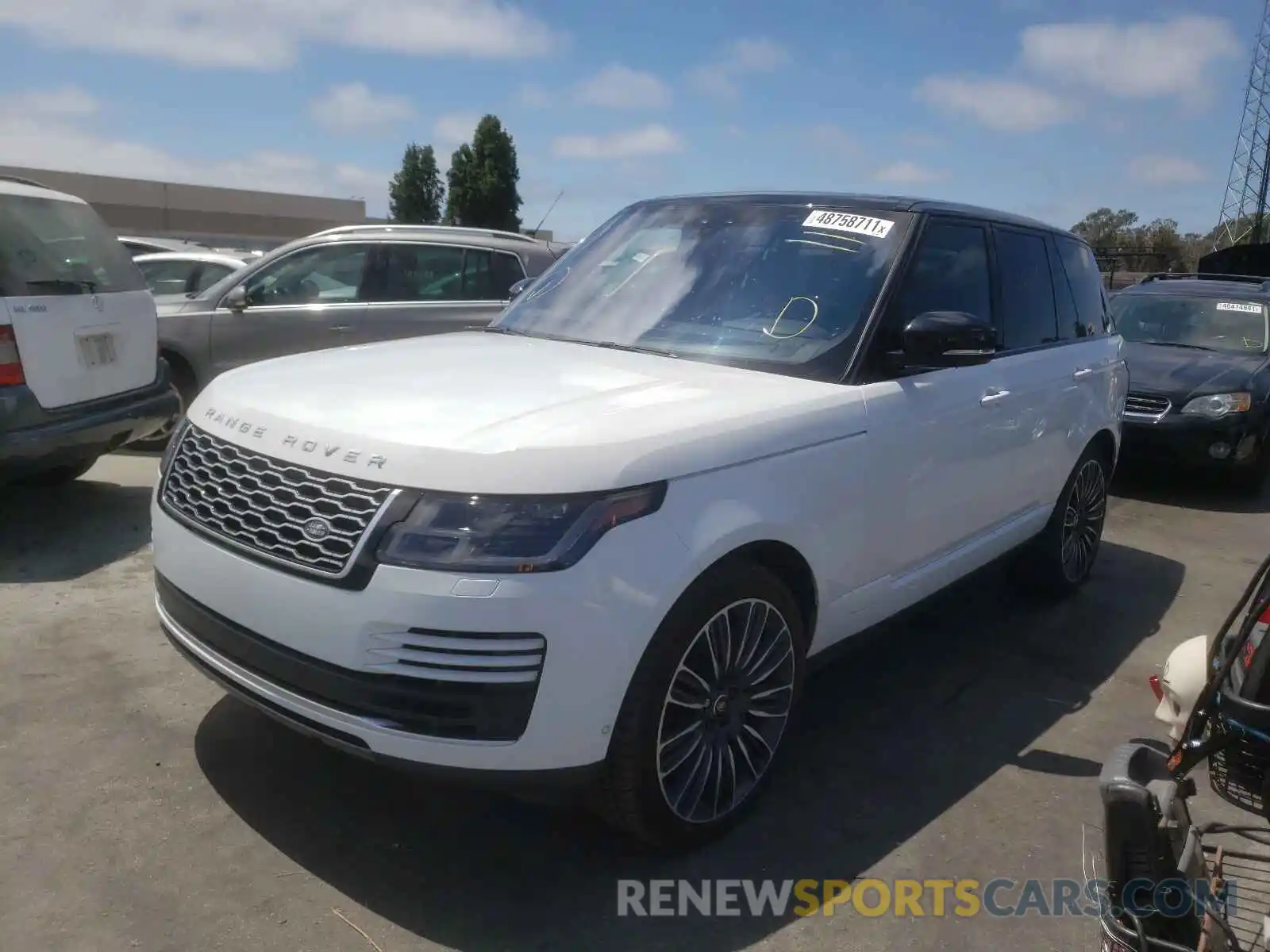 2 Photograph of a damaged car SALGS2RE6KA521006 LAND ROVER RANGEROVER 2019