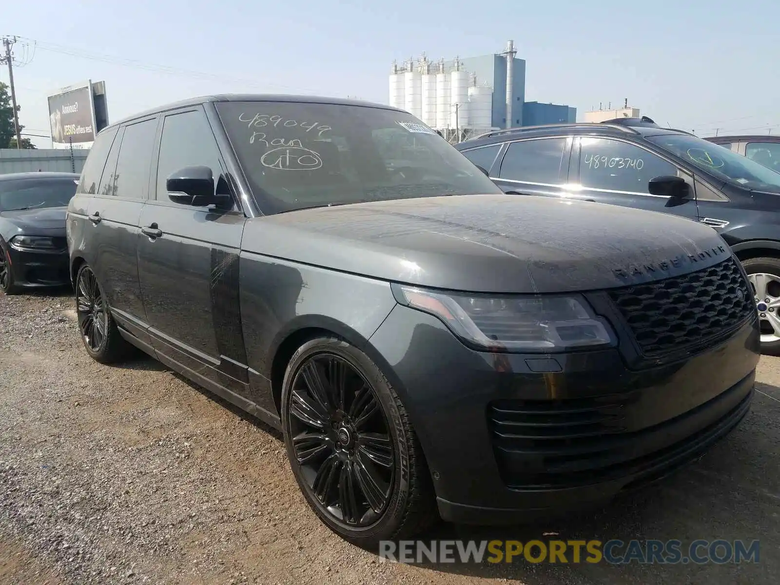 1 Photograph of a damaged car SALGS2RE6KA526349 LAND ROVER RANGEROVER 2019