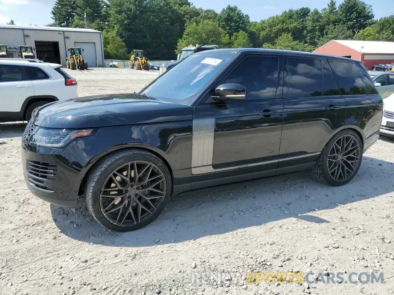 1 Photograph of a damaged car SALGS2RE6KA530093 LAND ROVER RANGEROVER 2019