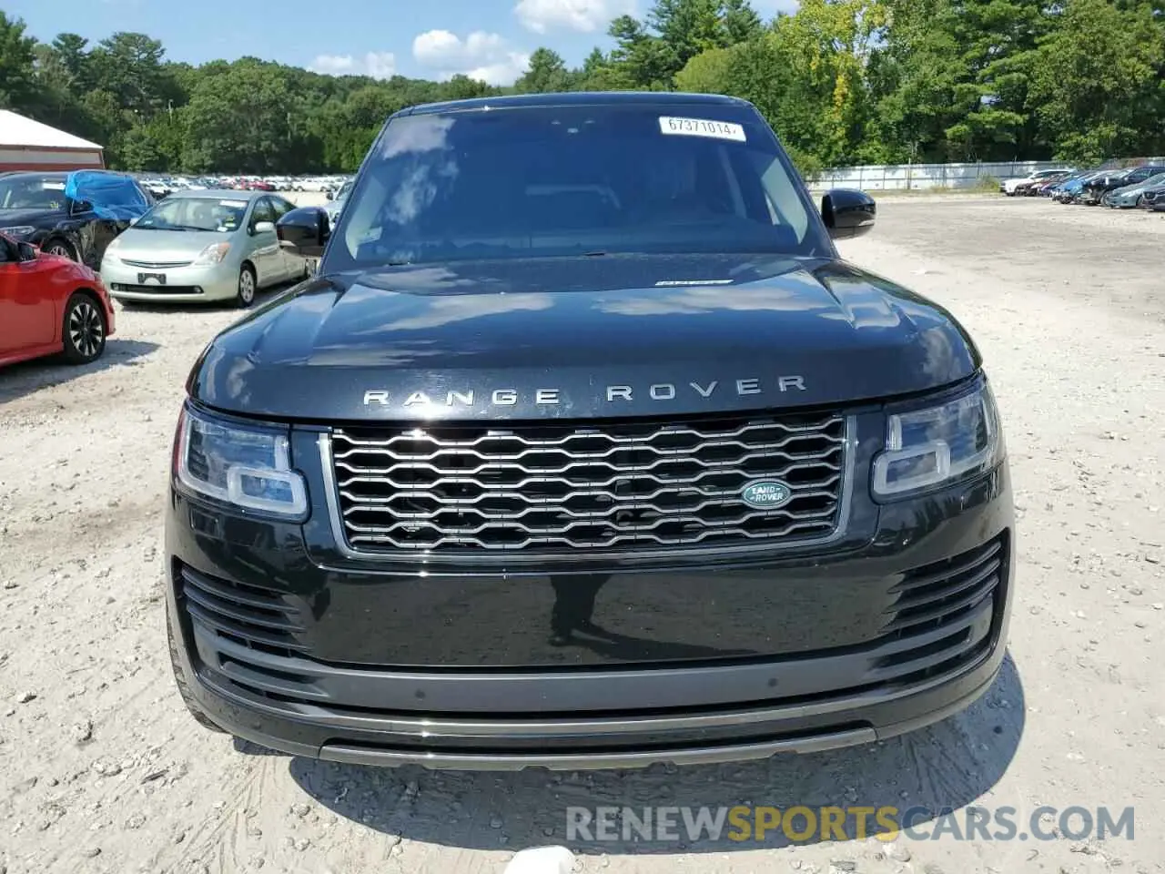 5 Photograph of a damaged car SALGS2RE6KA530093 LAND ROVER RANGEROVER 2019