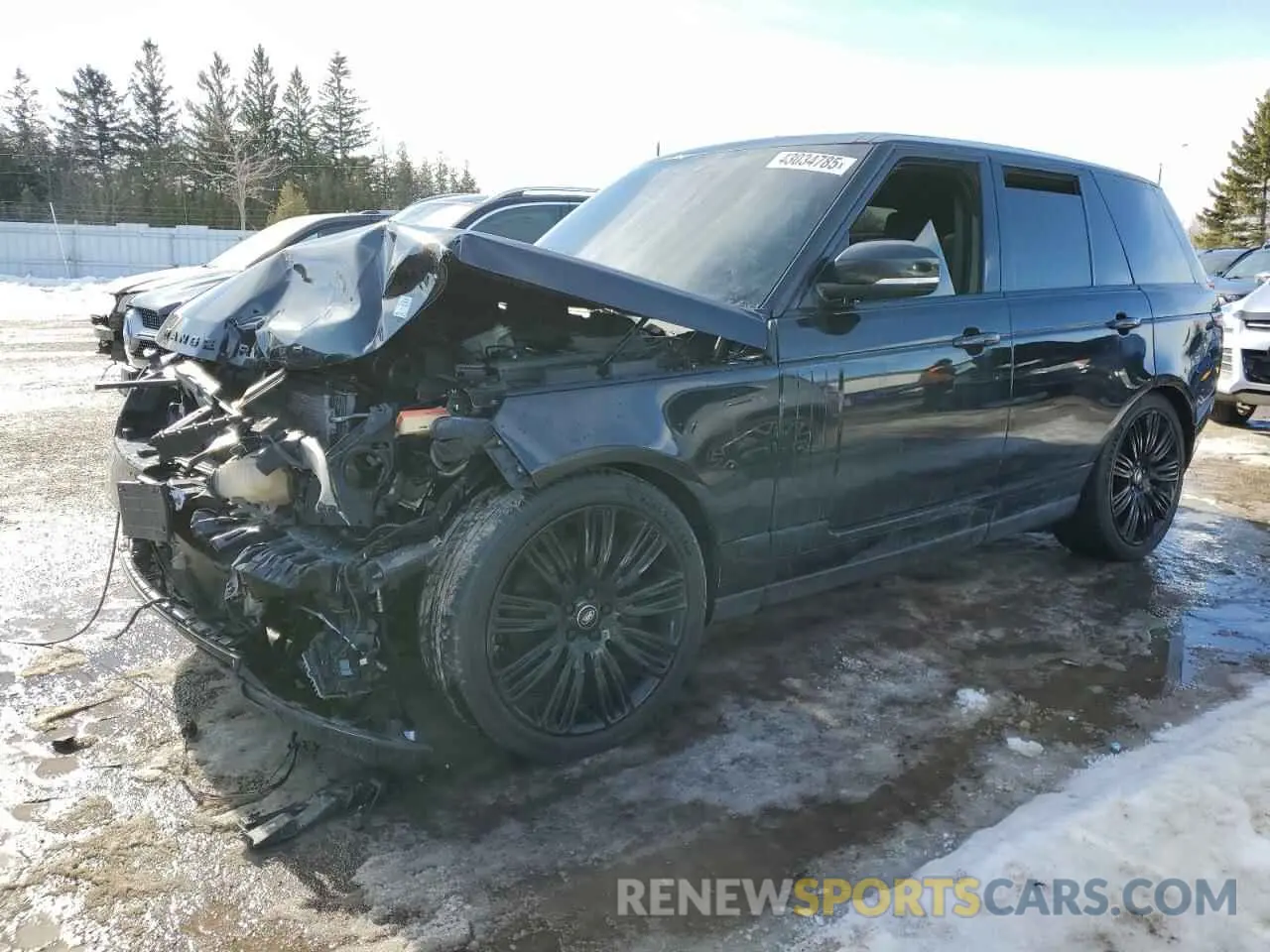 1 Photograph of a damaged car SALGS2RE7KA536047 LAND ROVER RANGEROVER 2019