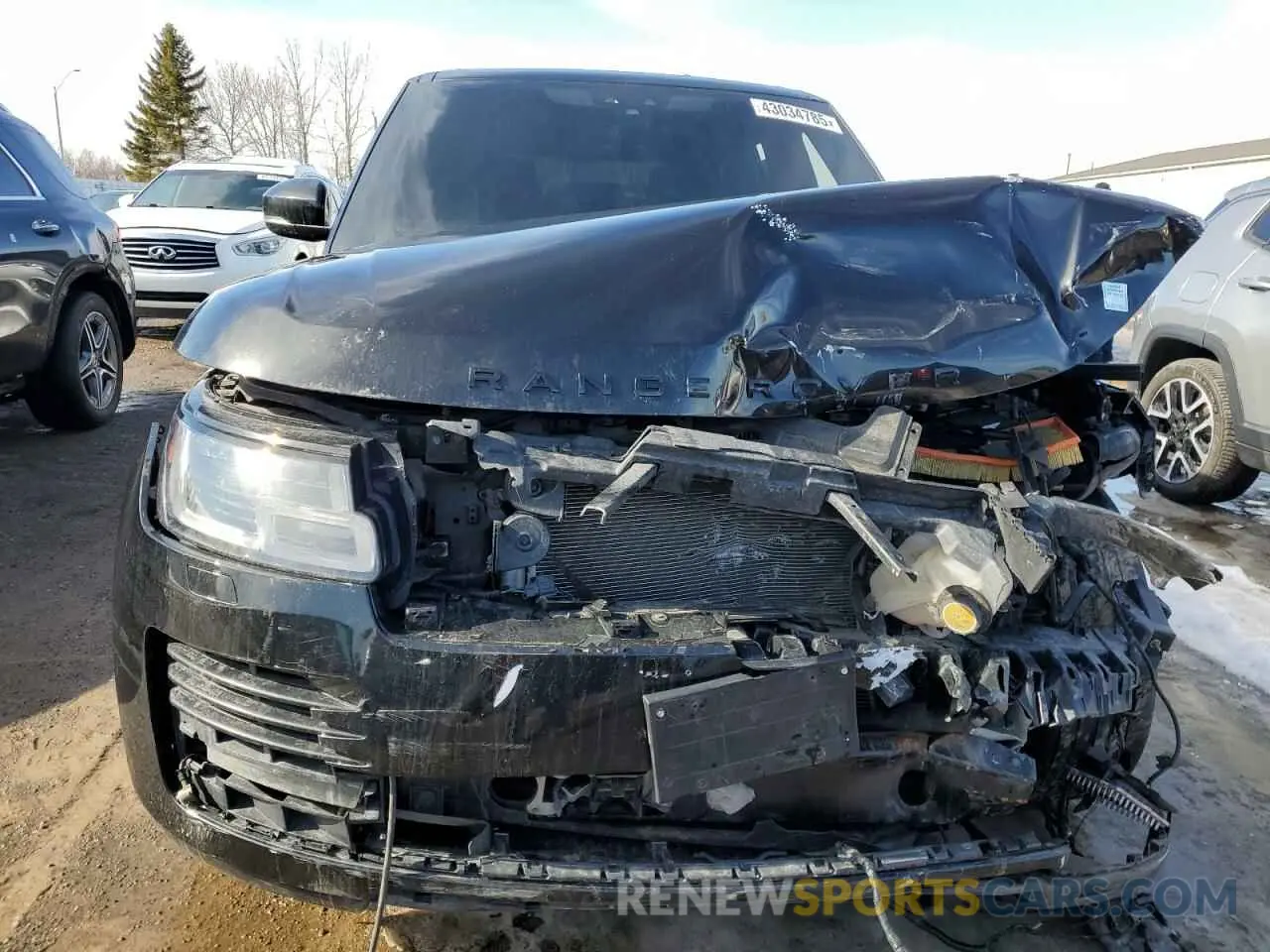 5 Photograph of a damaged car SALGS2RE7KA536047 LAND ROVER RANGEROVER 2019