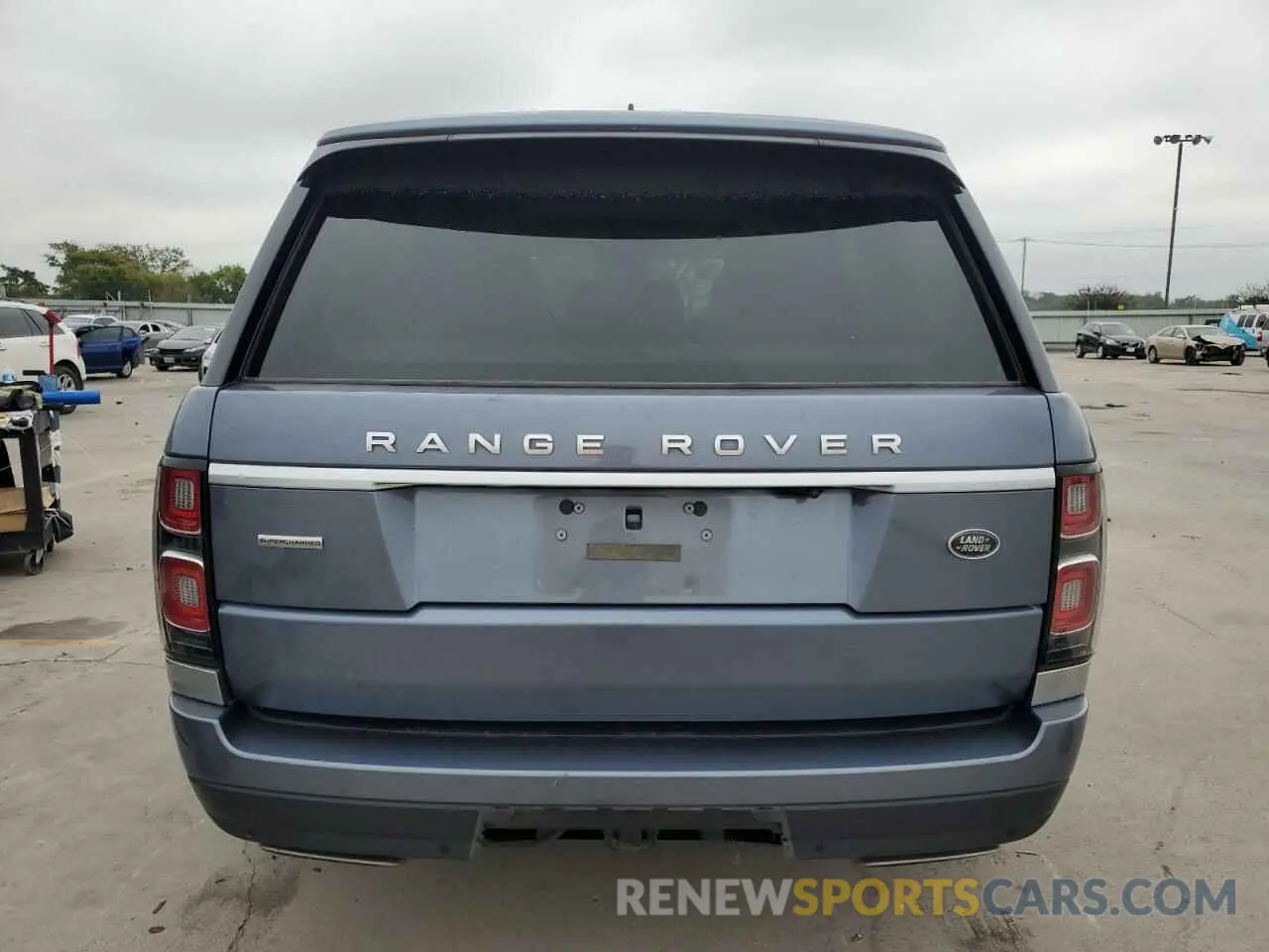 6 Photograph of a damaged car SALGS2RE8KA547462 LAND ROVER RANGEROVER 2019