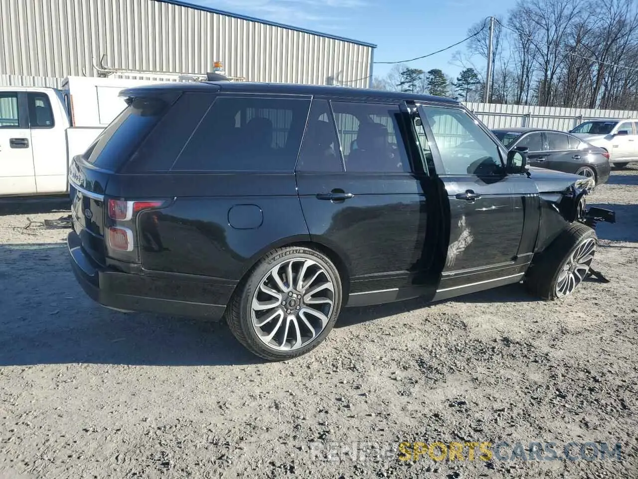 3 Photograph of a damaged car SALGS2RE9KA556896 LAND ROVER RANGEROVER 2019